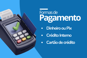 Formas de pagamento
